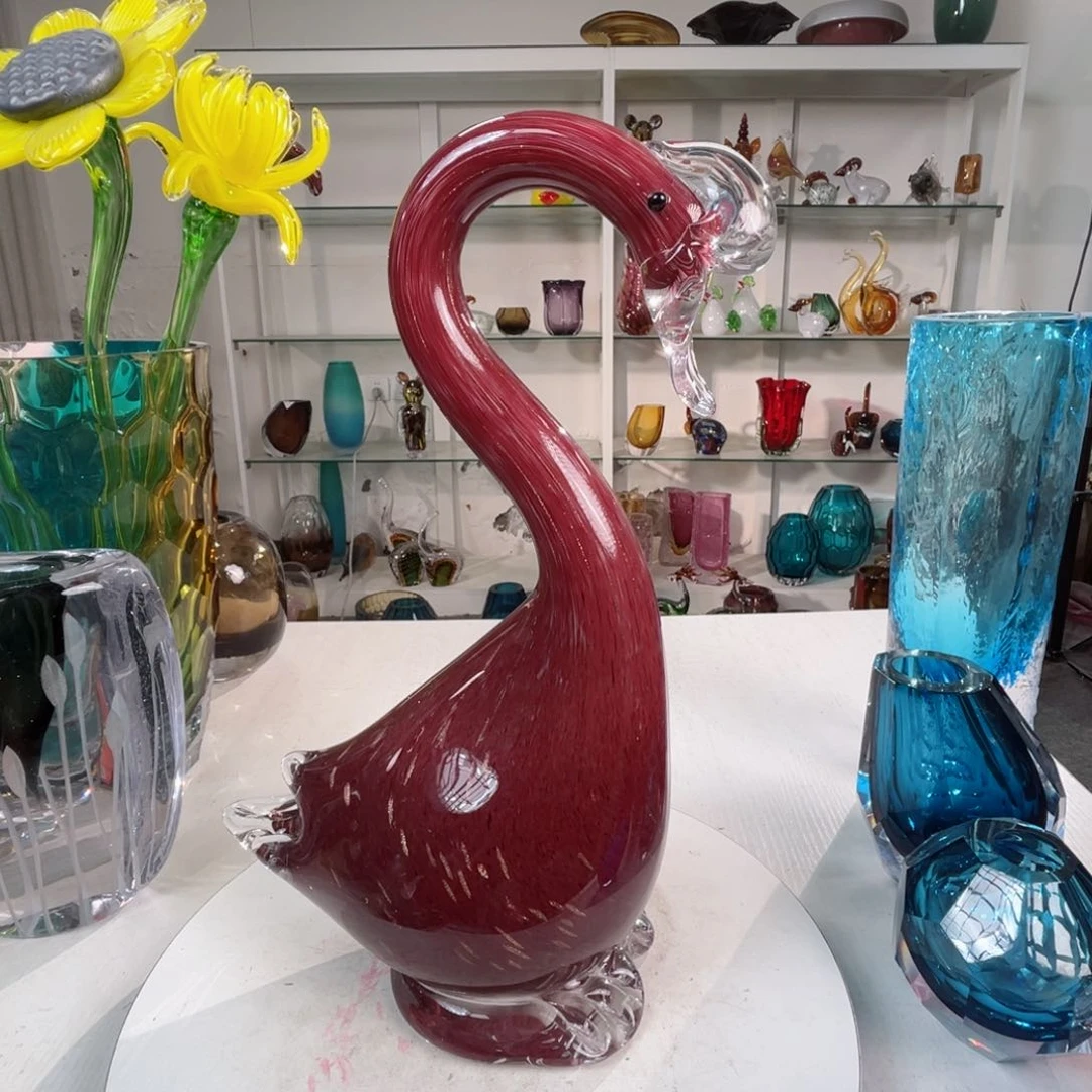 34 高轻奢琉璃花器福利正常手工痕迹