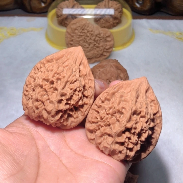 把件文玩核桃45官帽