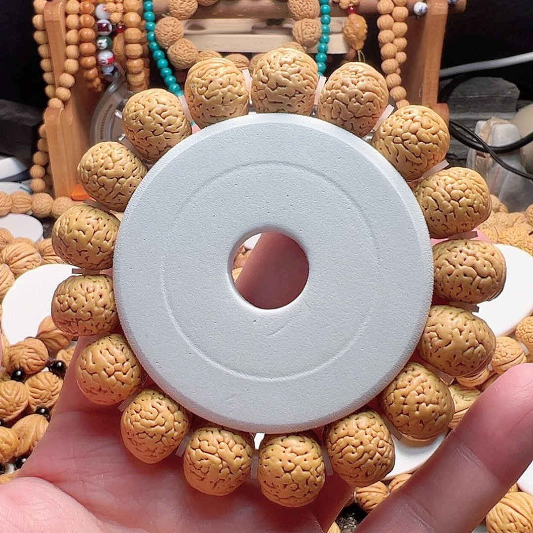 桃核手串龙珠手串16尺