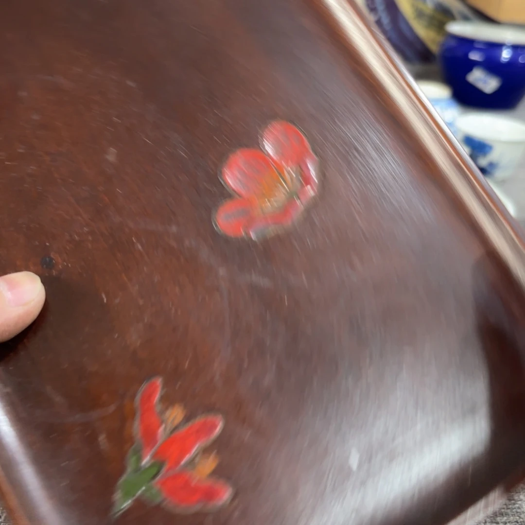 瓷片非常好看的花瓶