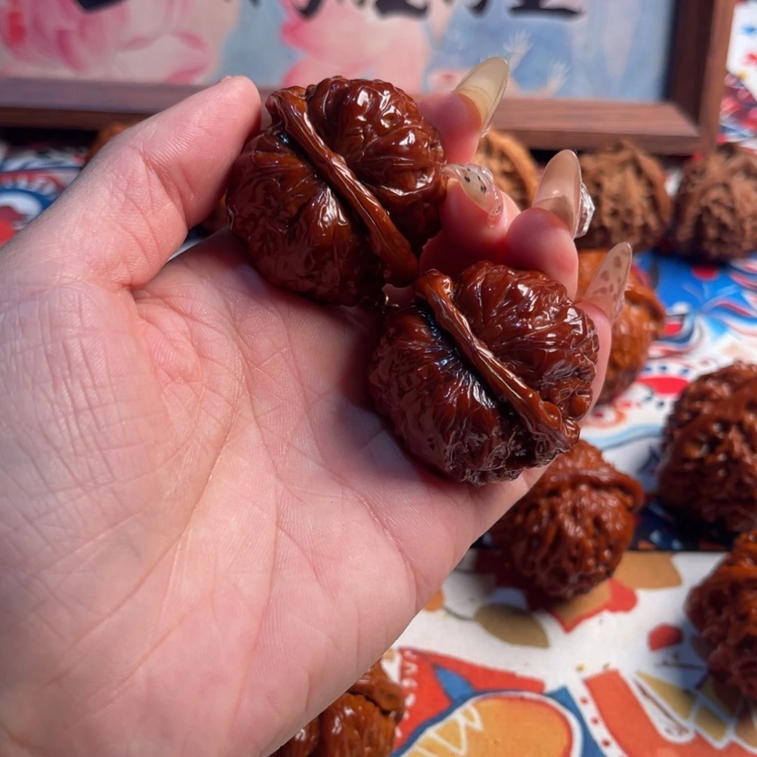 勇***哥吊坠文玩核桃蛤蟆头40