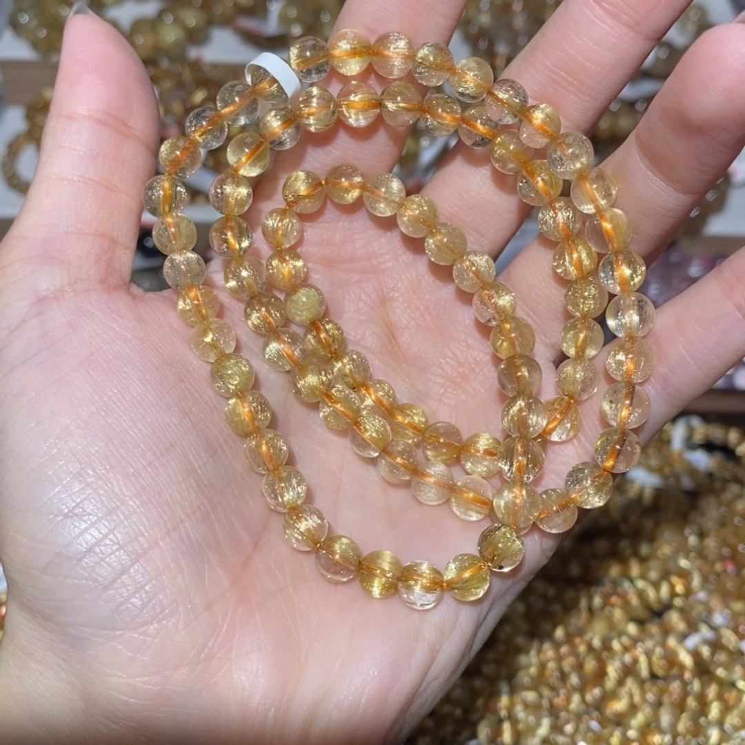 水晶手串未镶嵌手串