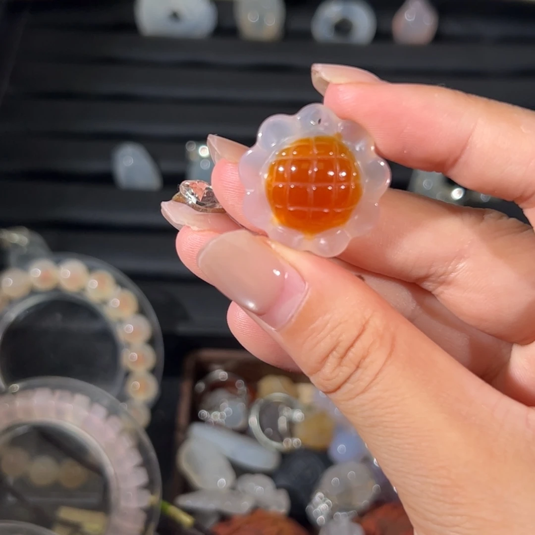 玛瑙/玉髓未镶嵌颈饰