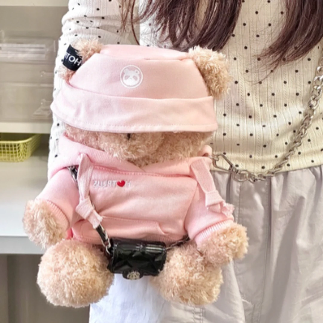 6小时以上纯色保温杯新生儿斜挎二合一可爱幼儿水杯毛绒防摔