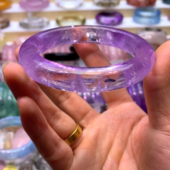 未镶嵌水晶手镯水晶