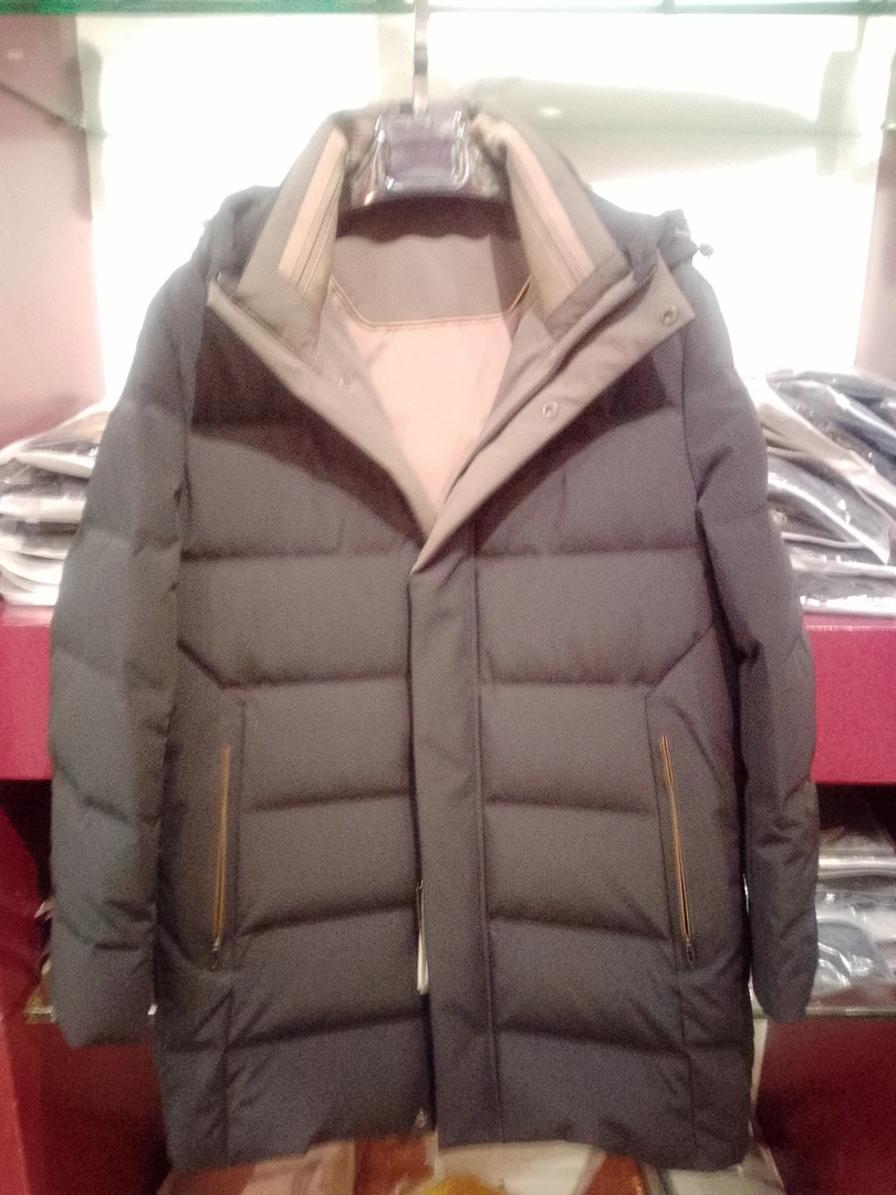 冬季男士中长款短款羽绒服保暖防寒加厚外套