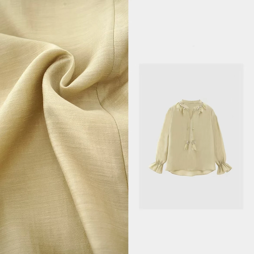 莹贝缀珠衬衣【珠辉玉映】