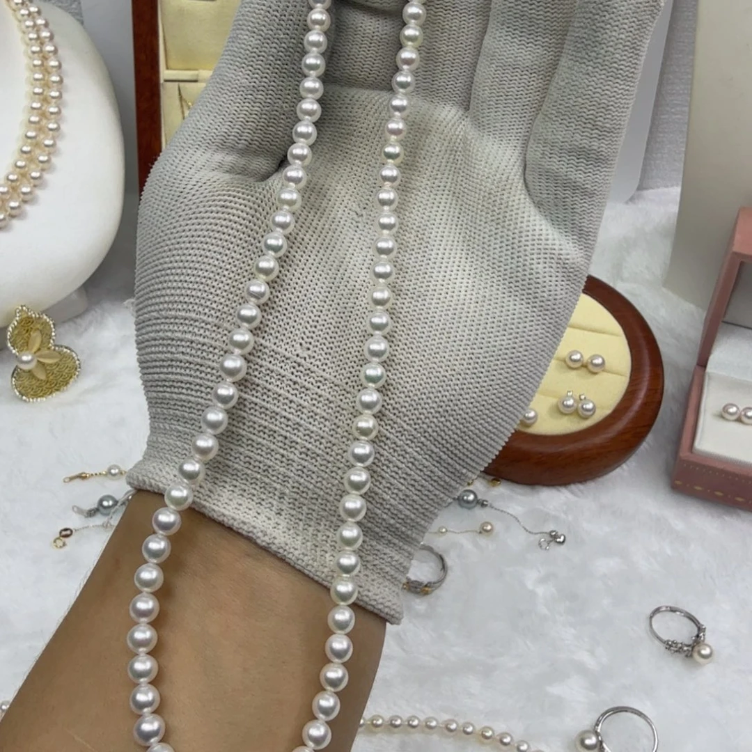 颈饰海水珍珠银S925镶嵌