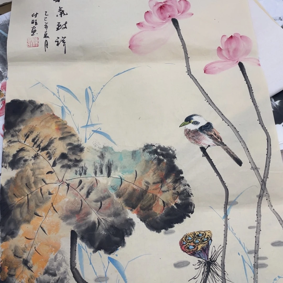 国画手绘国画欣赏一下