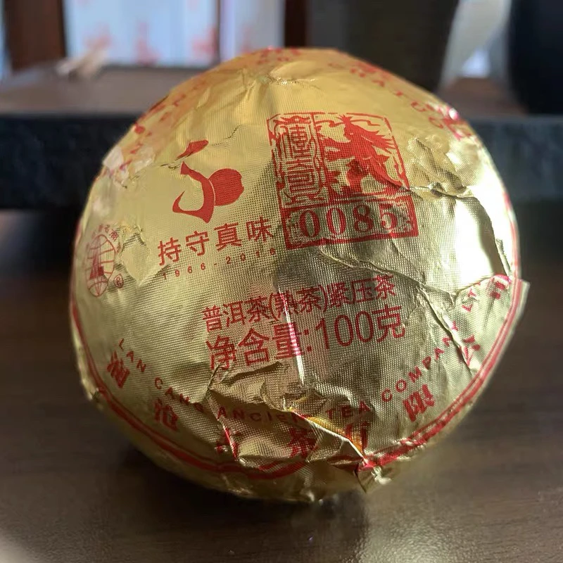 2016年0085沱熟茶 100克一个 完美仓储 假一赔十