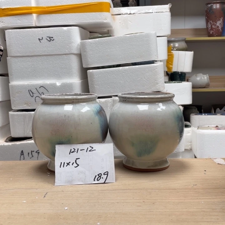 粗陶多肉花盆微瑕12