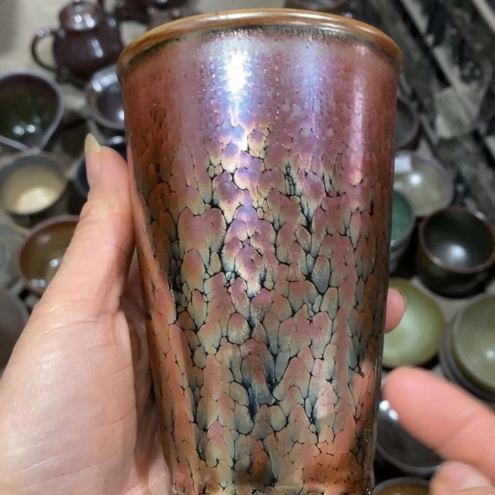 茶盏建阳建盏微瑕油滴