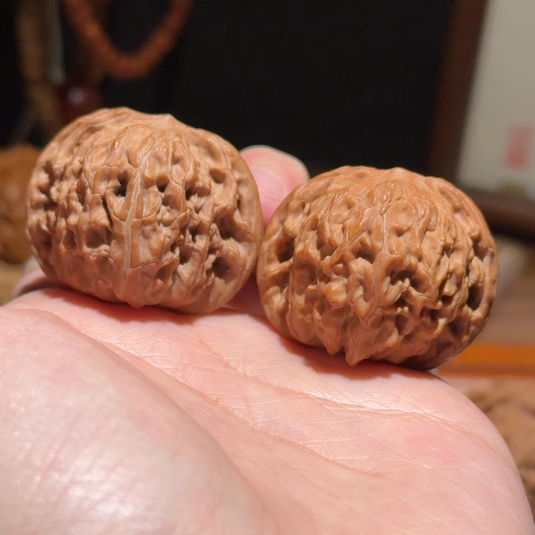 哐***哐文玩核桃吊坠磨盘 38