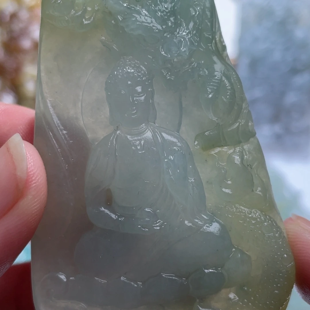 未镶嵌定制翡翠毛货