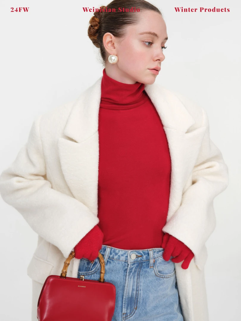 百搭磨毛打底衫 240228