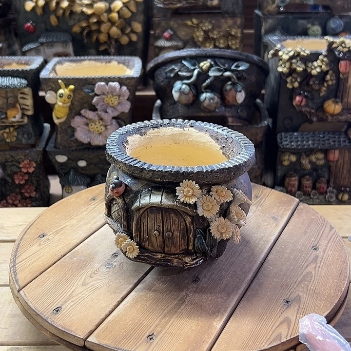 青藤多肉花盆百搭