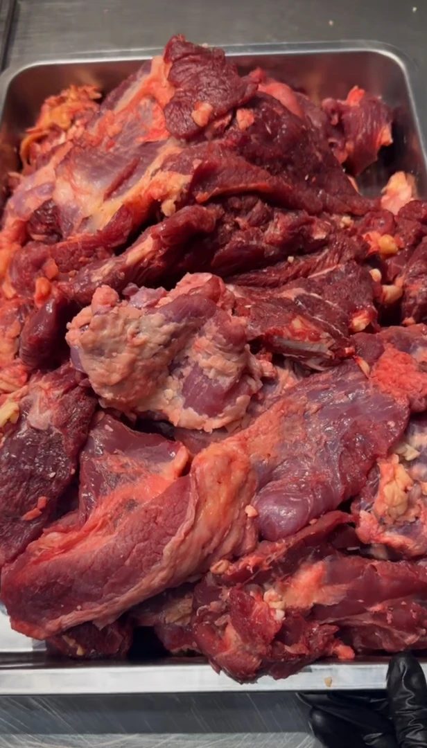 呼伦贝尔草地牛  大块牛碎肉