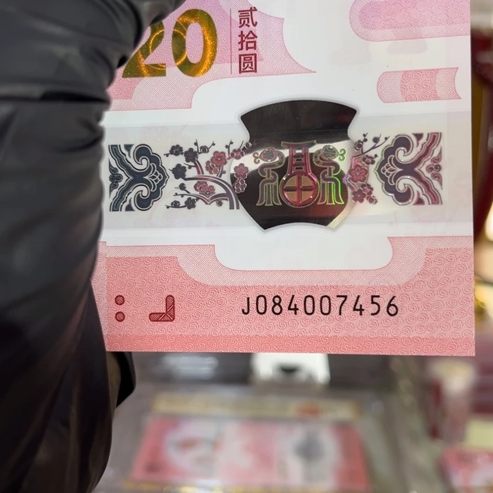塑料蛇钞顺之号单张084007456