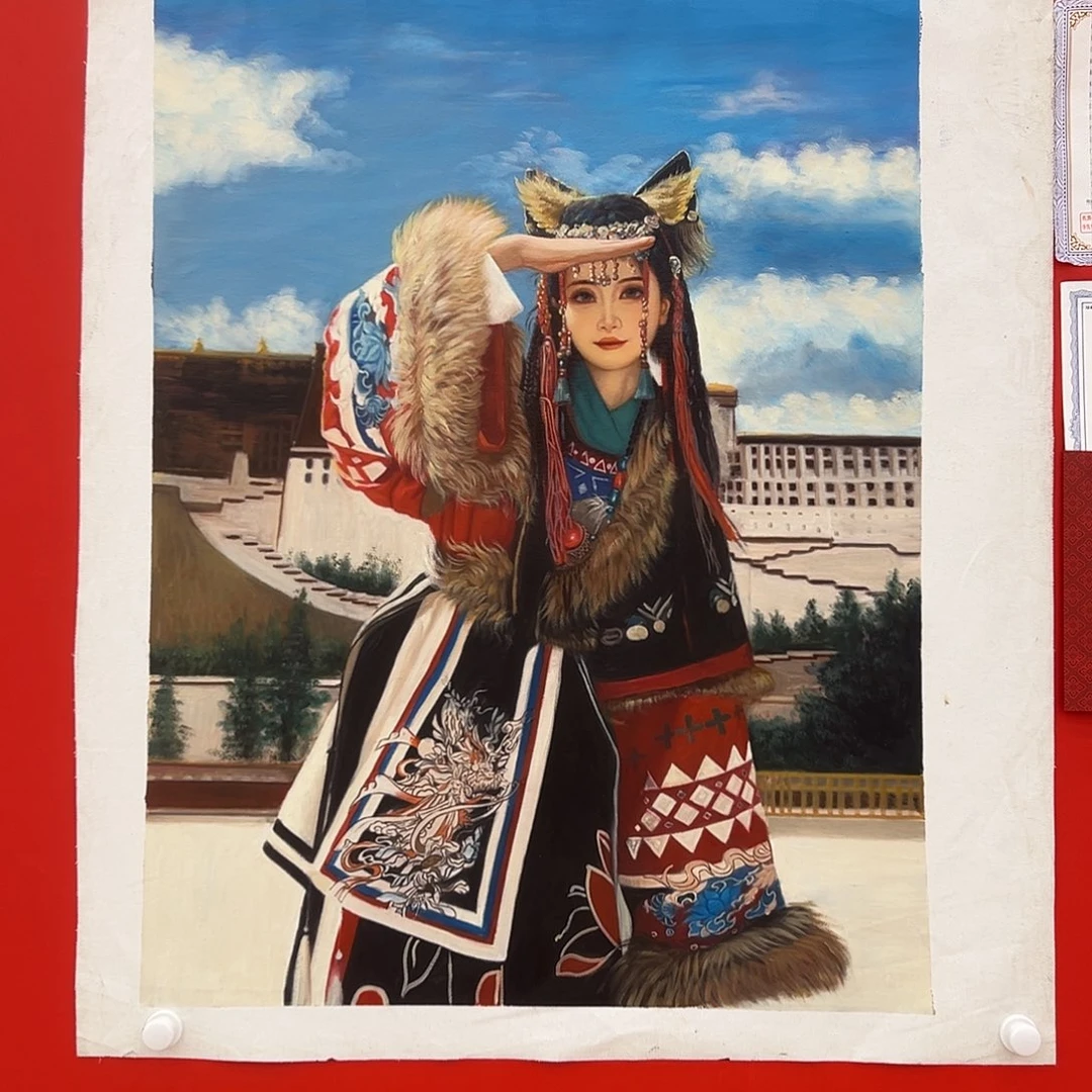 国画二郎展览原作