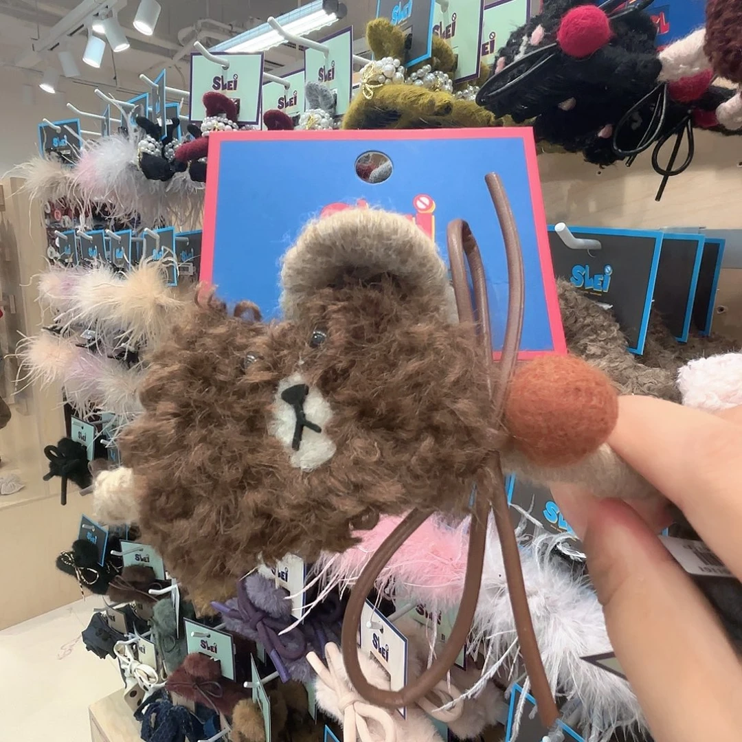 布艺铁合金咖色大抓