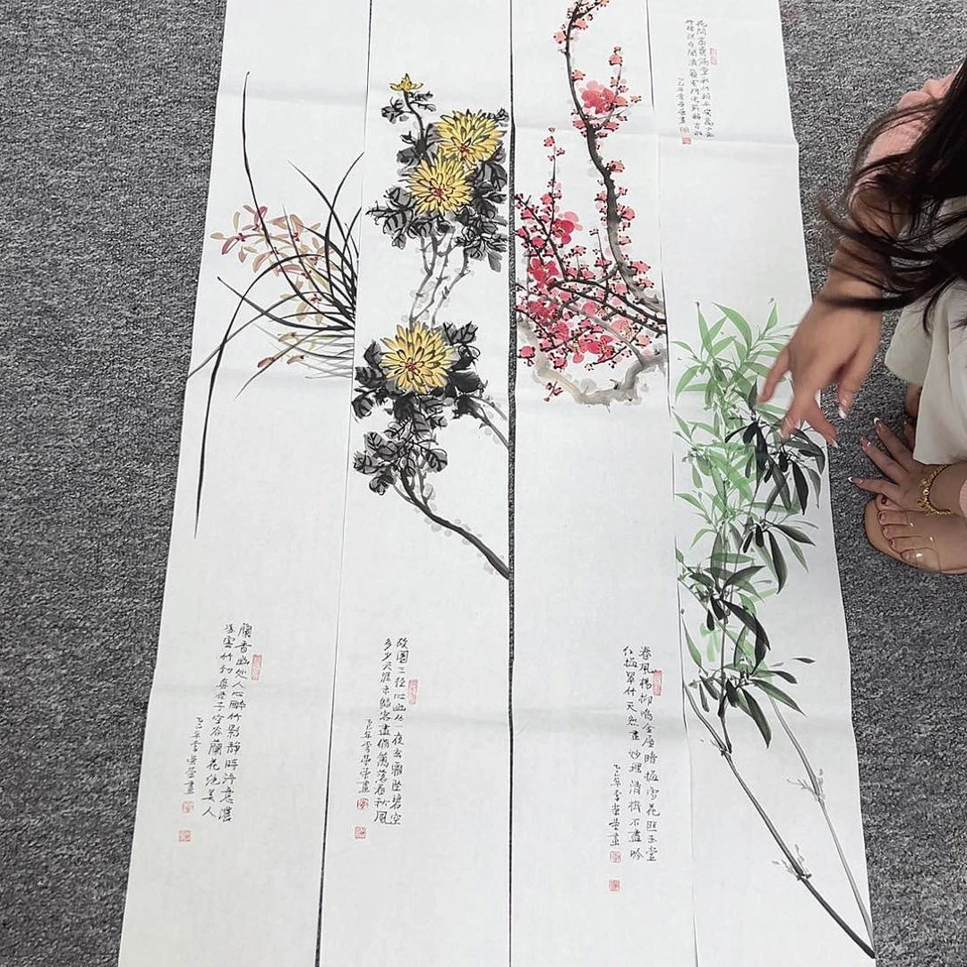 国画纯手绘字画作品欣赏