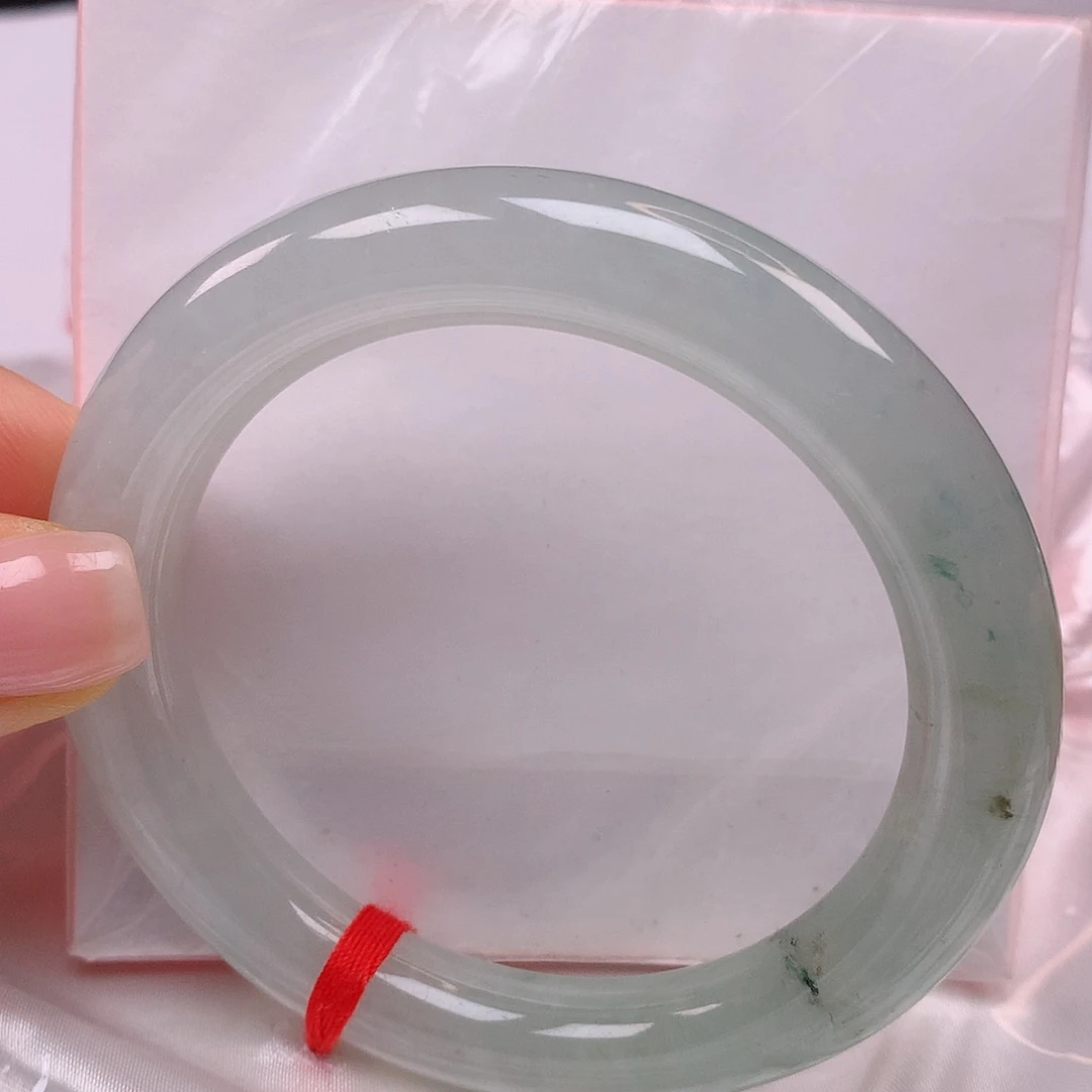 【闪购商品】未镶嵌手镯翡翠55圆条手镯