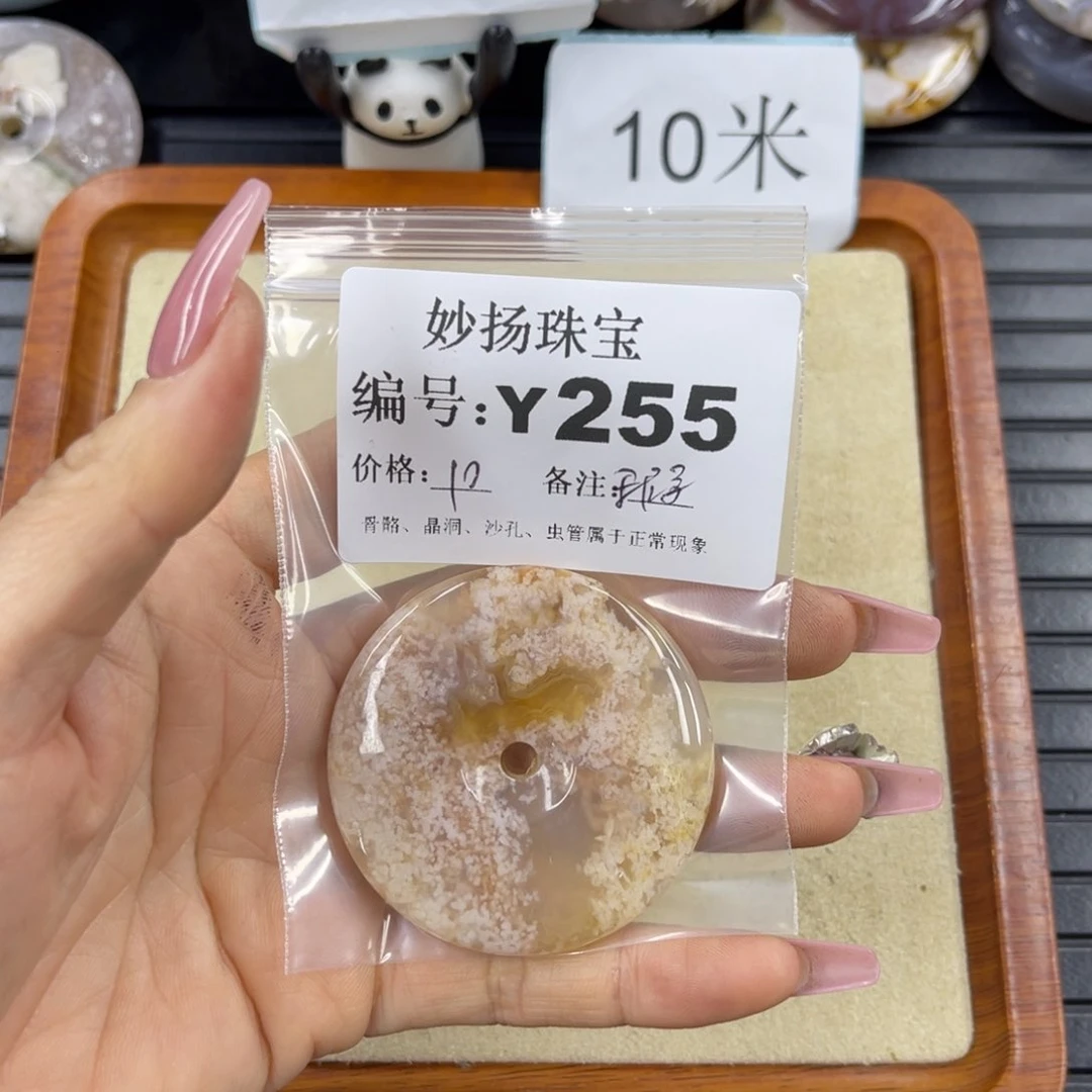 硅化珊瑚（珊瑚玉）瑕未镶嵌花*眠