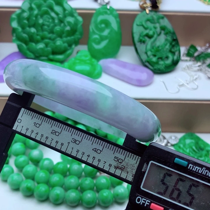 翡翠未镶嵌手镯……．