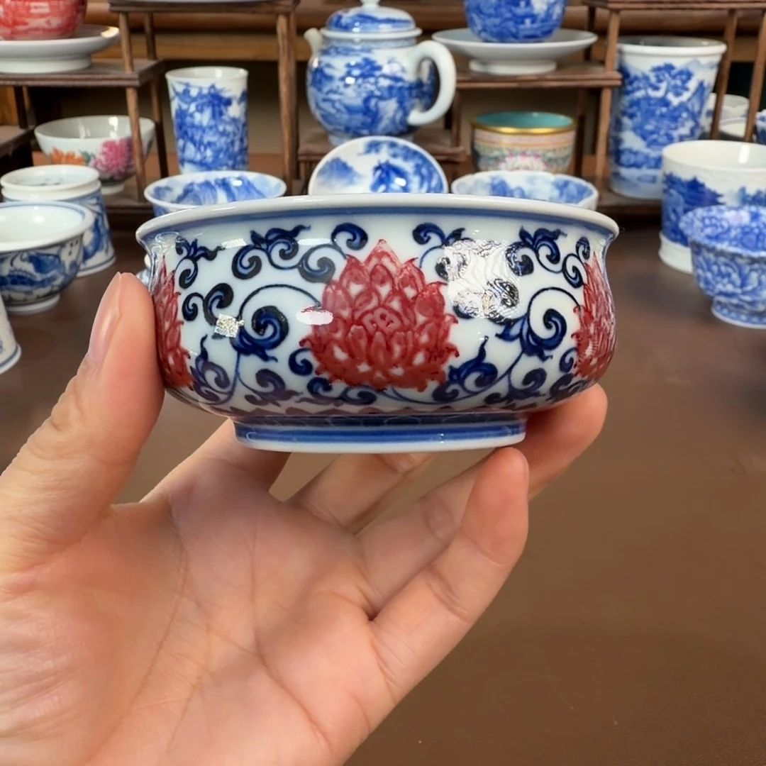 景德镇陶瓷手工手绘