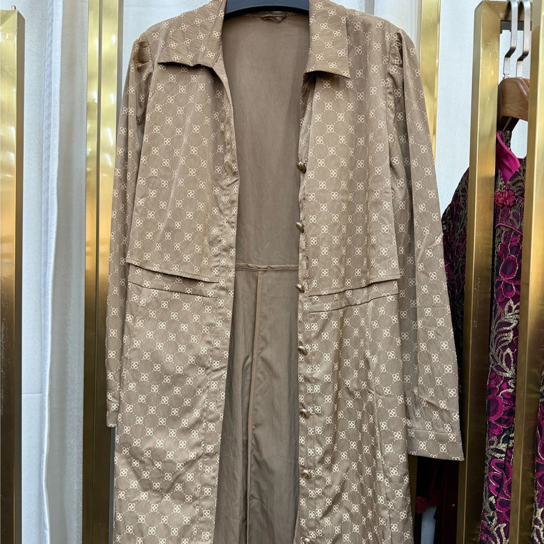 秋冬女风衣外套YC10858K-230外套休闲时尚气质保暖柔软品牌断码