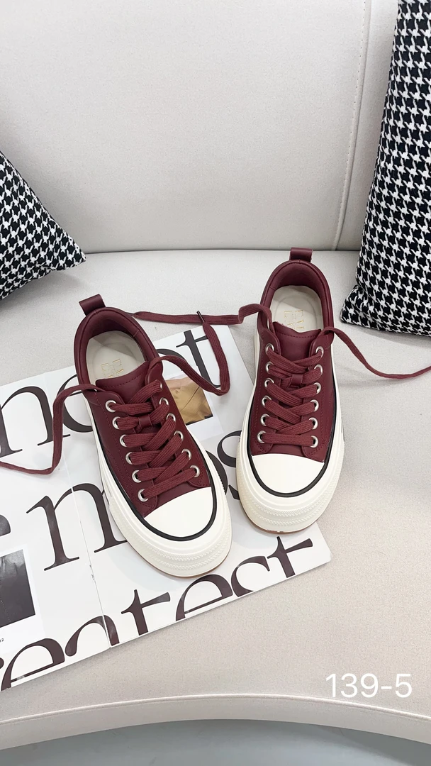 【羽之瞳+】小牛皮6公分增高 显瘦休闲百搭