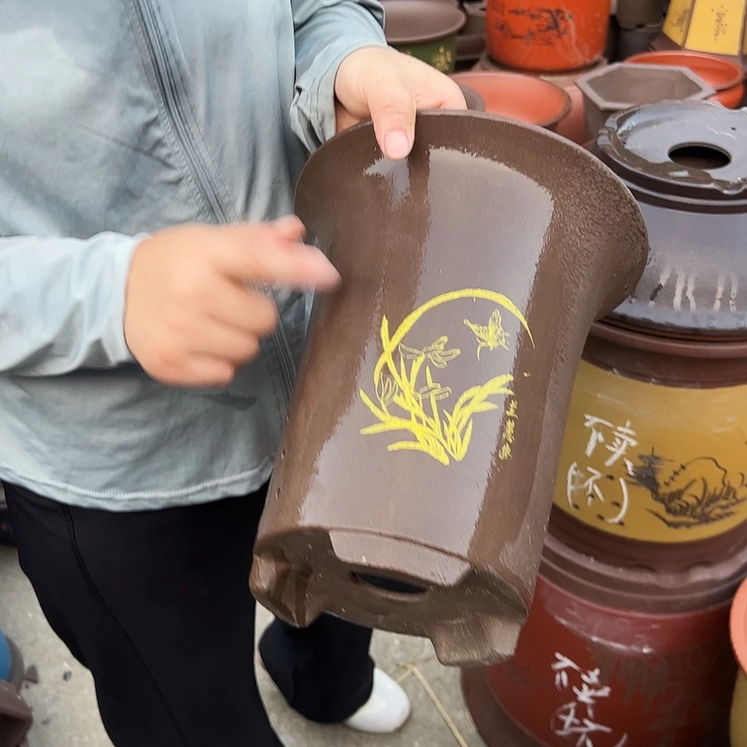 印金兰花盆22花盆花盆花盆