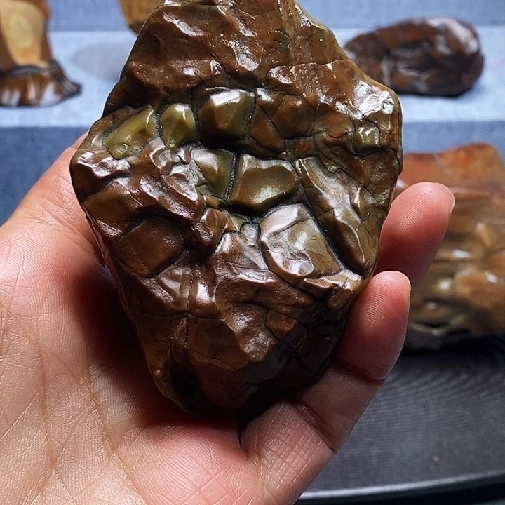 耘***果挂件玛瑙/玉髓合金
