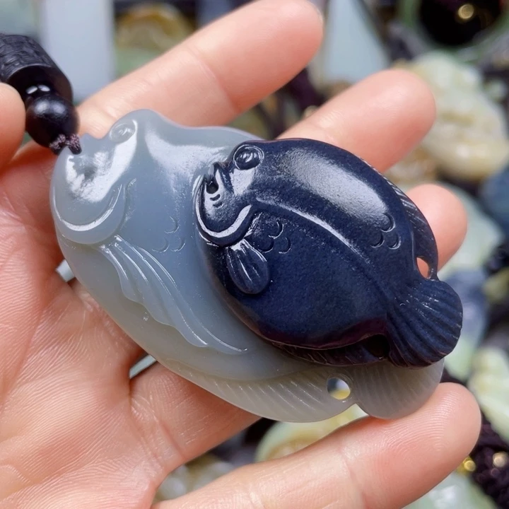 和田玉挂件未镶嵌