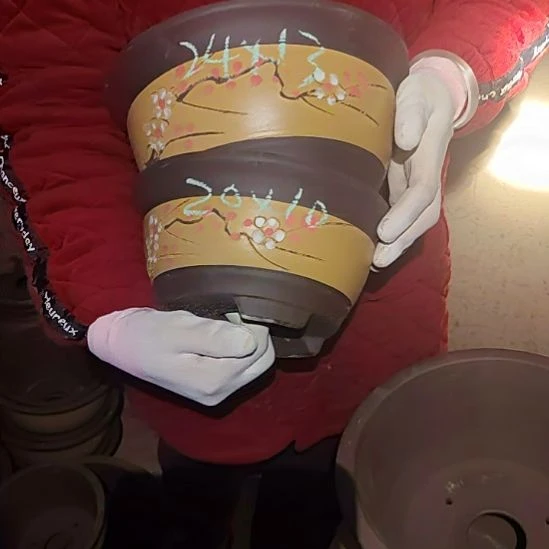 宜兴紫砂花盆清仓处理