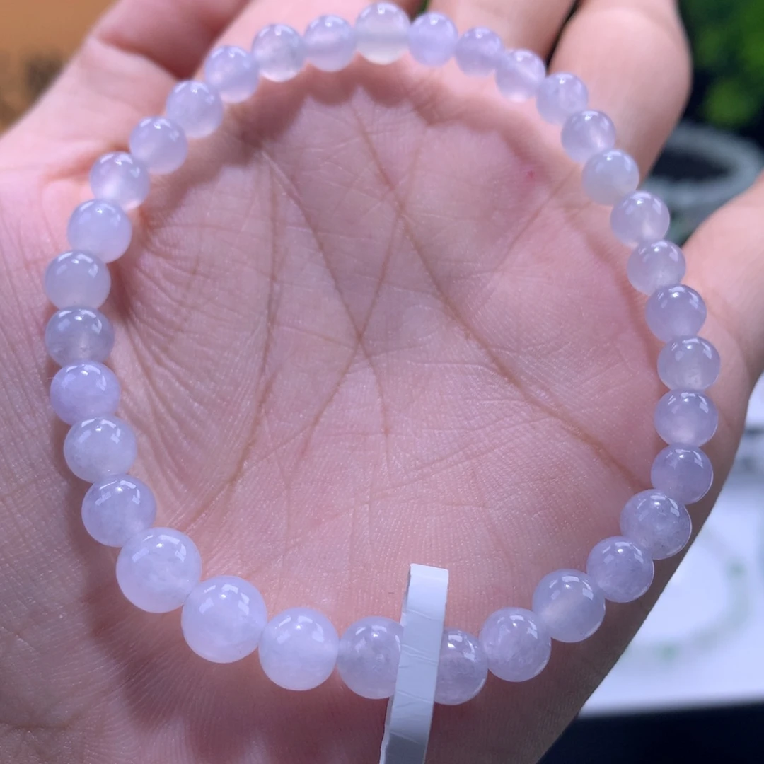 翡翠未镶嵌手链卡5～6.6