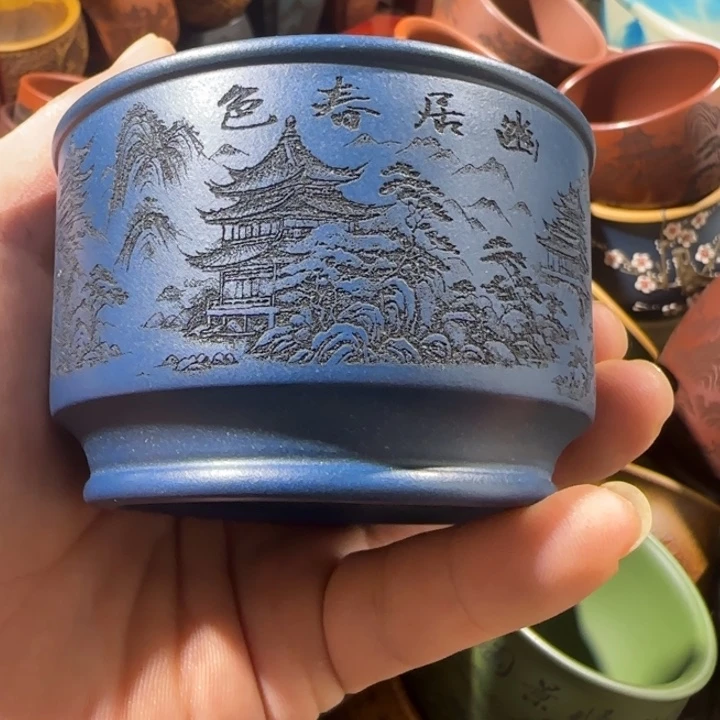 茶杯紫砂全手工制作工艺
