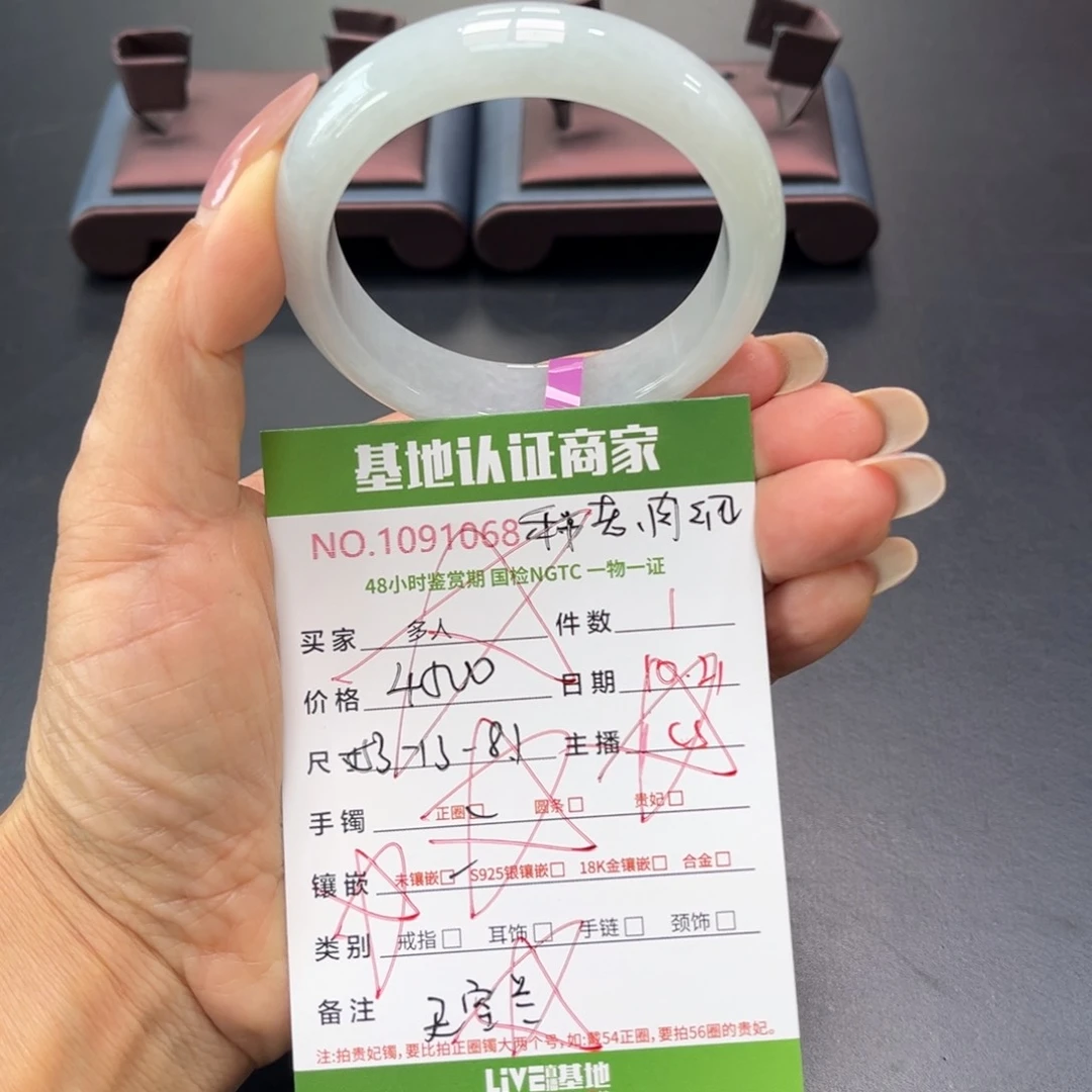 未镶嵌手镯翡翠多人