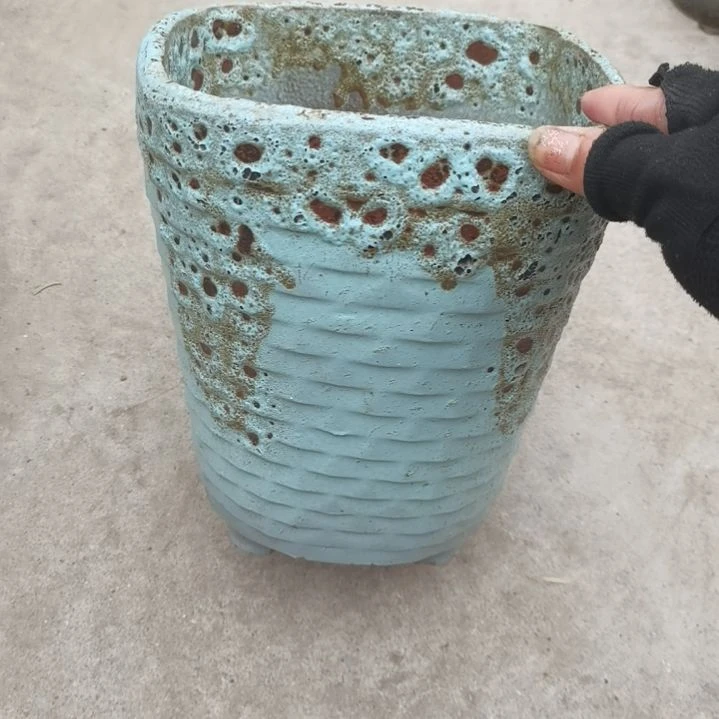 红陶18/22瑕疵一个盆