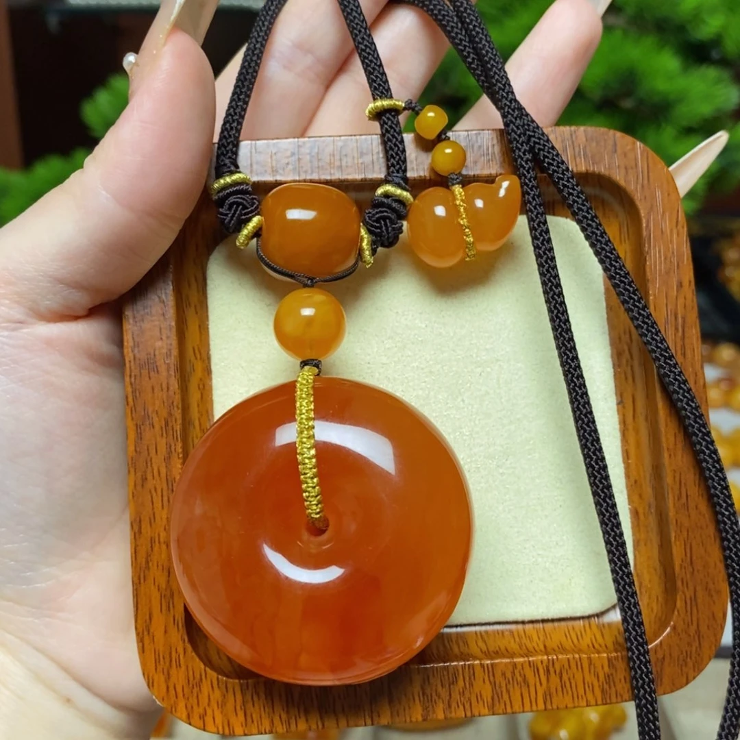 【闪购商品】蜜蜡颈饰未镶嵌项链