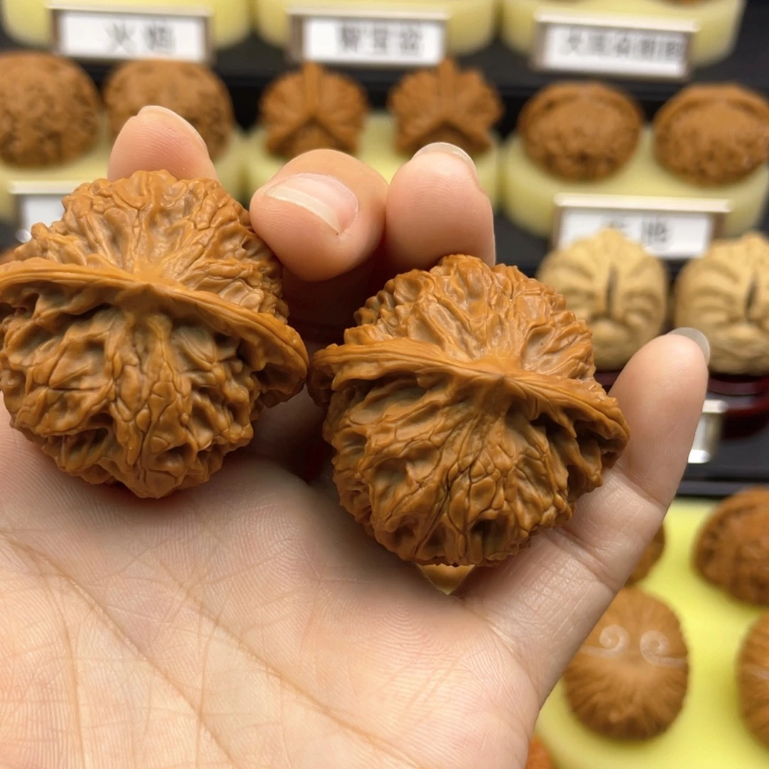 文玩核桃把件苹果园41尺122