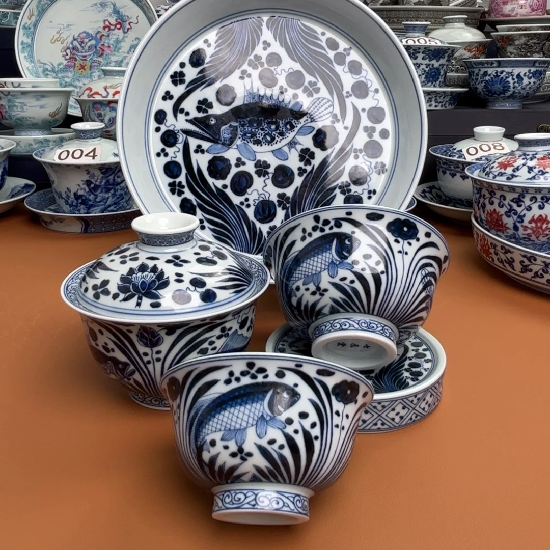 景德镇陶瓷五件套