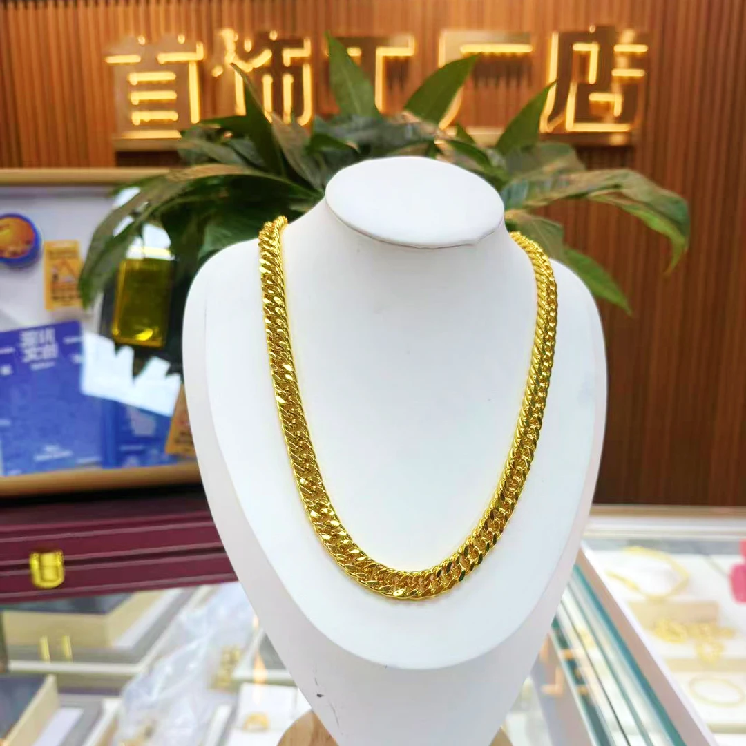 合金项链 老板项链 古巴 坦克 时尚经典 霸气 男款