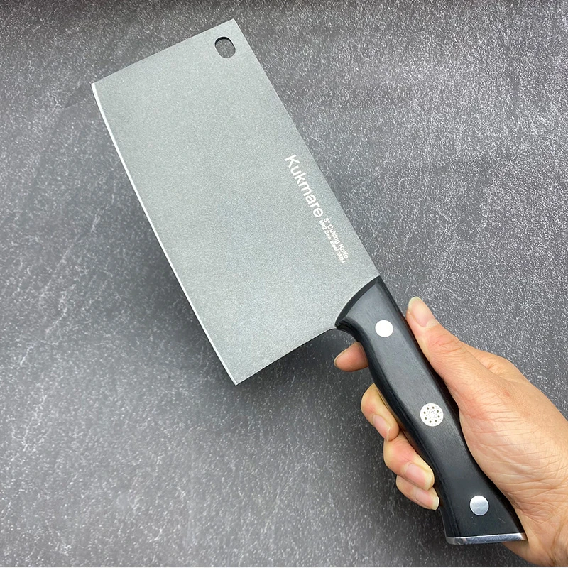 M42锯片高速钢菜刀家用斩切刀锋利厨师斩切刀家用厨房菜切肉T04