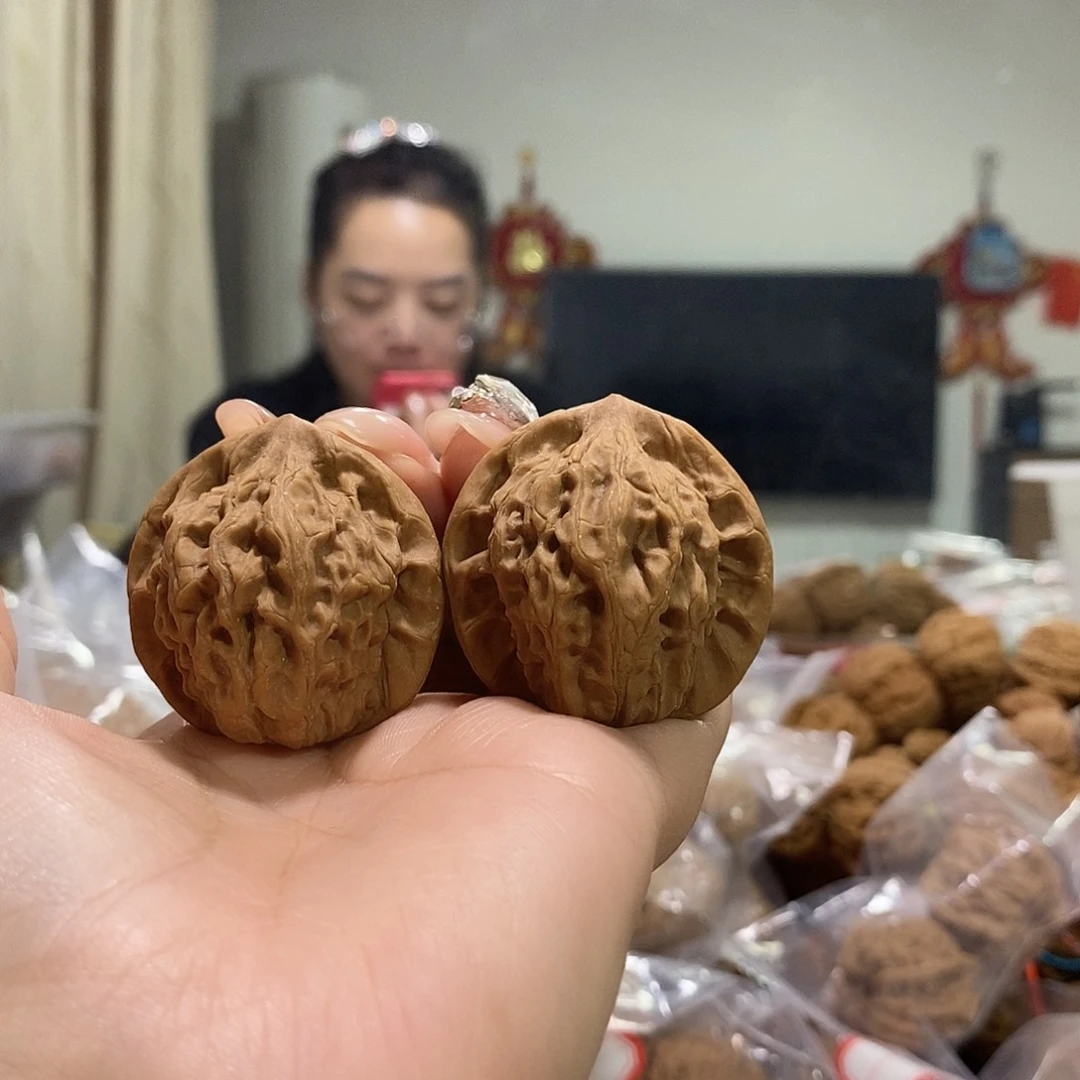 把件文玩核桃38血蟾