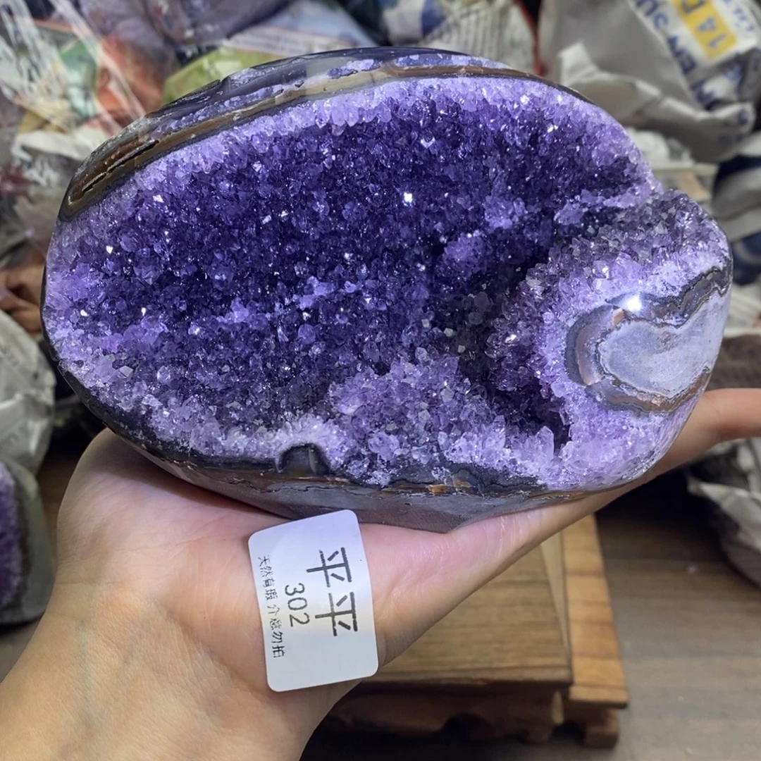 未镶嵌大型摆件（非配饰）紫晶