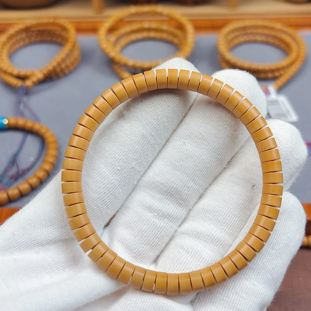 ***￰手串橄榄核橄榄核尖药片单圈6.5