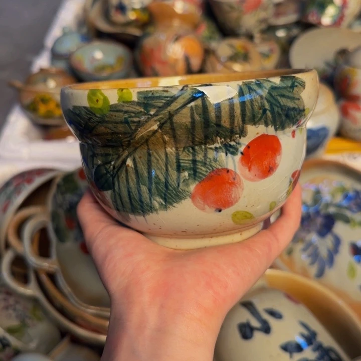 瓷片景德镇陶瓷手工手绘