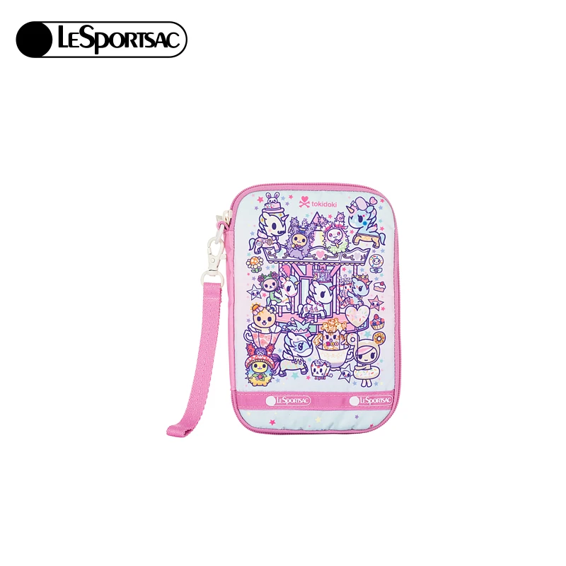 LeSportsac乐播诗新款TOKIDOKI合作系列可爱独角兽钱包证件包