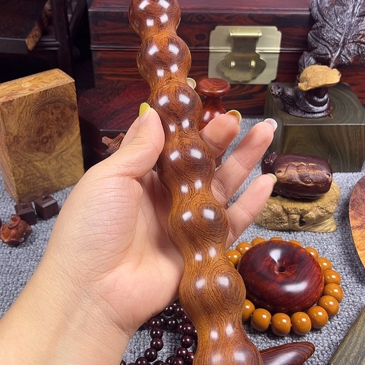 Y***晶木东非紫檀赶筋棒1